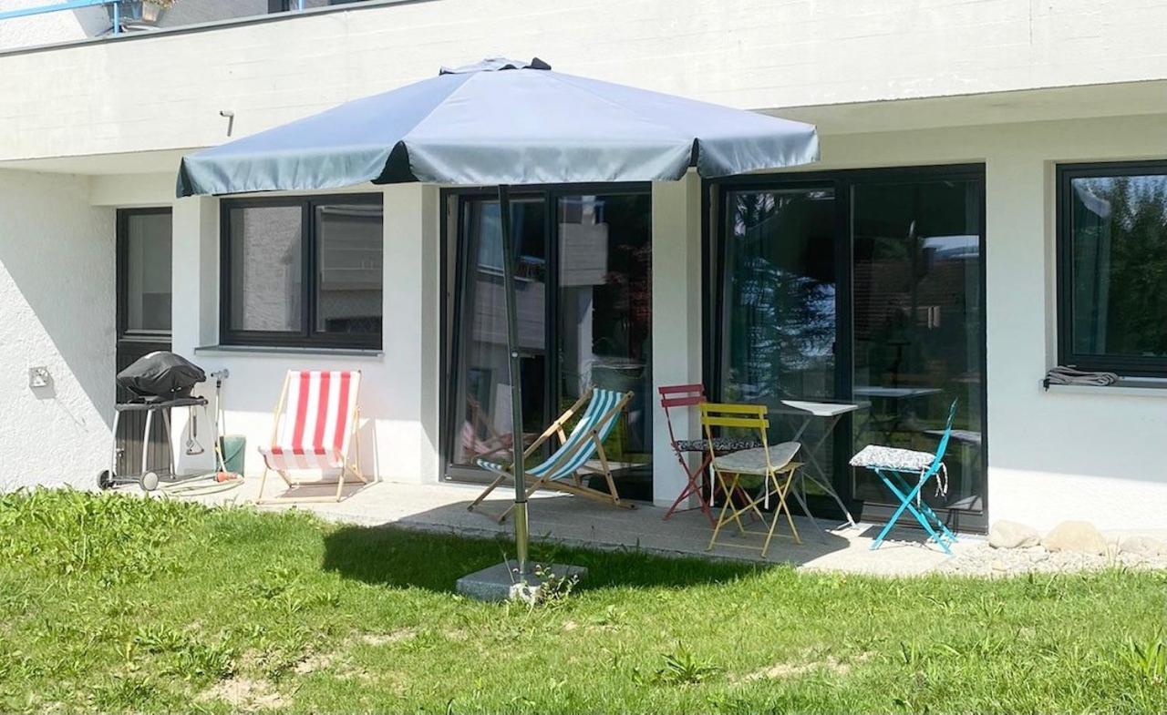 Ferienwohnung Mit Traumblick Und Grossem Garten 린덴베르그 임 알가우 외부 사진